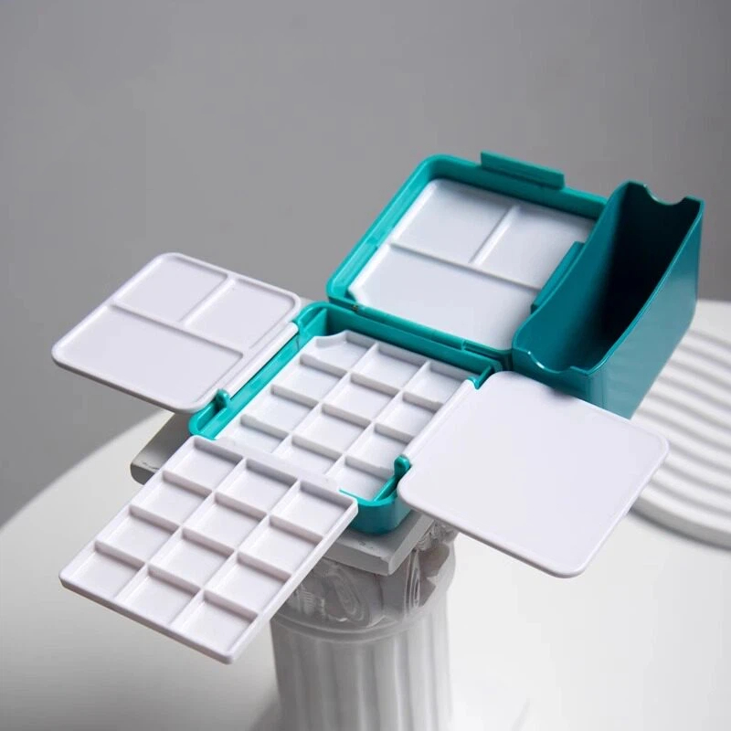 Mini Caja de Pintura de Acuare - Watercolor Paint Set Solid Pigment reseña y precio