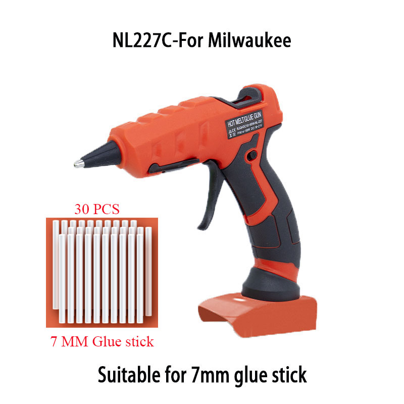 Pistola de pegamento caliente  - Hot Melt Glue Gun Cordless reseña y precio