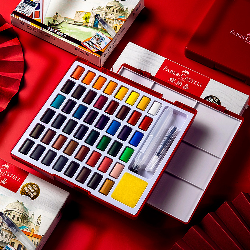 Juego de pintura de acuarela s - Watercolor Paint Set Solid Pigment reseña y precio