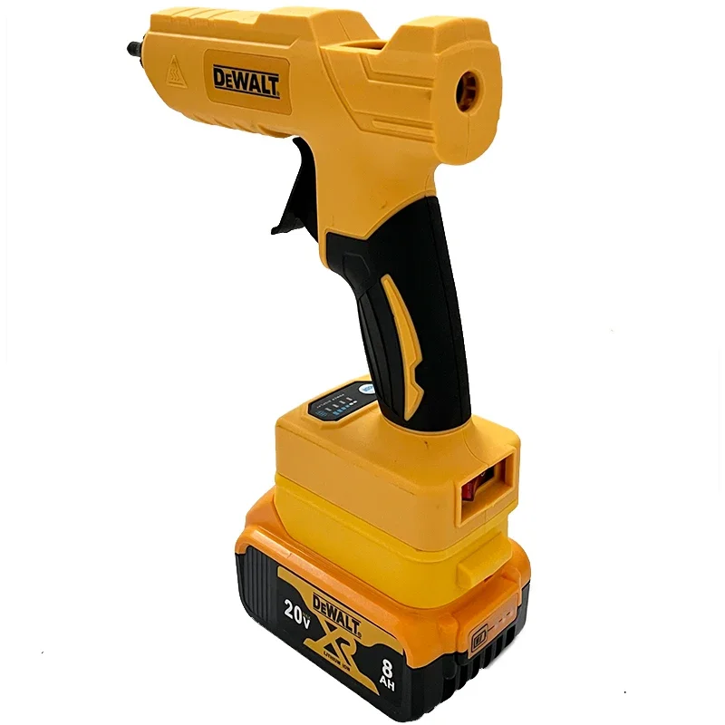 Pistola de pegamento caliente  - Hot Melt Glue Gun Cordless reseña y precio
